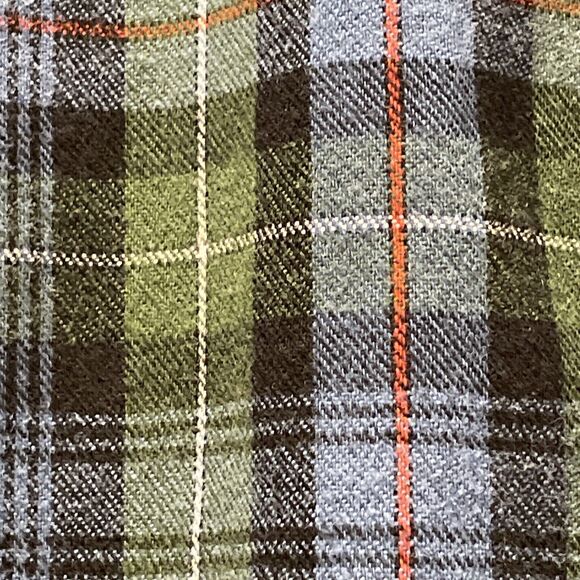 Vintage L.L Bean Mens Shirt Medium Flannel Plaid Button Up Work Outdoors Cotton - Picture 4 of 7